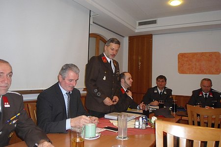 Eröffnung durch unseren Kommandanten