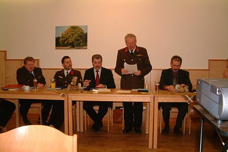 Kommandant HBI Fritz Poinstingl freute sich über die rege Teilnahme