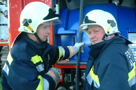 Tank Sallingstadt machte den Erstangriff