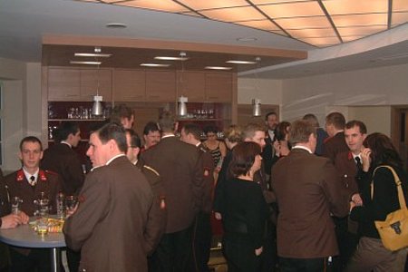 Die neugestaltete Aula im Dorfzentrum wurde gestürmt Die neugestaltete Aula im Dorfzentrum wurde gestürmt